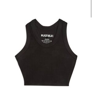 KatieJ tween Livi Crop tank xl black
